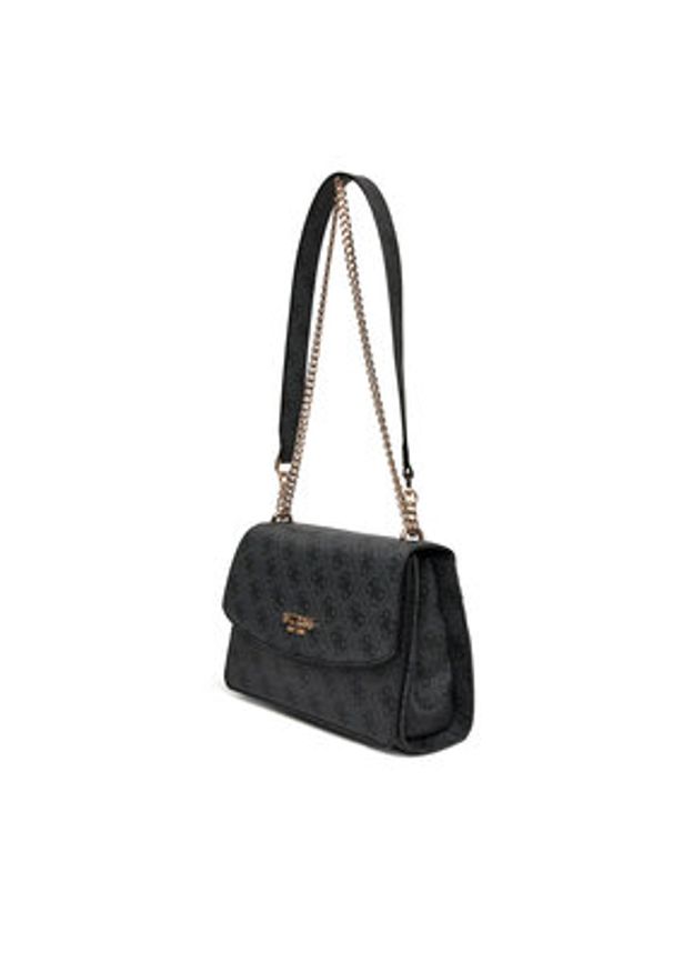 Guess Torebka Calista HWSG73 34210 Szary. Kolor: szary. Materiał: skórzane