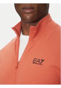 EA7 Emporio Armani Dres 8NPV60 PJVRZ M3004 Pomarańczowy Regular Fit. Kolor: pomarańczowy. Materiał: bawełna #3