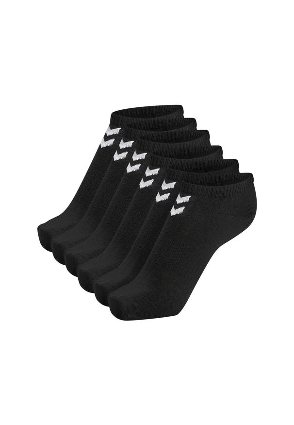 Skarpetki Hummel hmlCHEVRON 6-PACK ANKLE SOCKS uniwersalne. Kolor: czarny