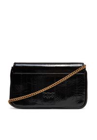 Pinko - PINKO Torebka Love One Pocket C PE 25 PLLT 100061 A1VE Czarny. Kolor: czarny. Materiał: skórzane #3