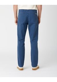 Wrangler - WRANGLER CASEY CHINO MĘSKIE SPODNIE MATERIAŁOWE DARK DENIM W1C050XTG 112141230. Materiał: materiał, denim #3