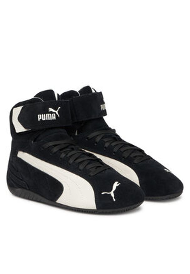 Puma Sneakersy Speedcat Mid 400384 01 Czarny. Kolor: czarny. Materiał: skóra, zamsz