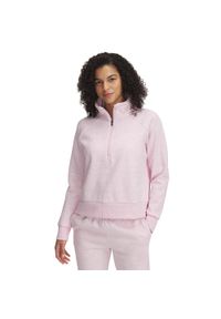 Damski polar rozpinany do połowy Under Armour Rival. Kolor: różowy, wielokolorowy, biały. Materiał: polar. Sport: fitness #1