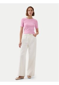 GAP - Gap T-Shirt 540635-10 Różowy Slim Fit. Kolor: różowy. Materiał: bawełna #6