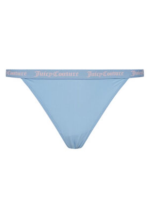 Juicy Couture Komplet 3 par stringów JCTTH125982 Kolorowy. Materiał: syntetyk. Wzór: kolorowy
