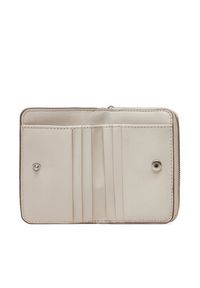 Calvin Klein Jeans Portfel damski Minimal Monogram Md Zip Around LV04K1009G Écru. Materiał: skóra