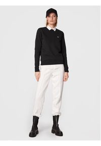 Tommy Jeans Bluza Fleece DW0DW09227 Czarny Regular Fit. Kolor: czarny. Materiał: bawełna, syntetyk #6