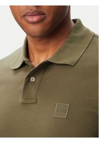 BOSS Polo Passerby 50507704 Zielony ciemny Slim Fit. Typ kołnierza: polo. Kolor: zielony. Materiał: bawełna #3
