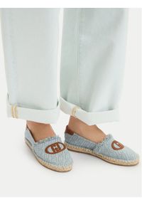 Liu Jo Espadryle Capri 01 SA6091 TX523 Niebieski. Kolor: niebieski. Materiał: materiał #1