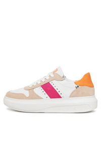 Rieker Sneakersy W1200-80 Beżowy. Kolor: beżowy. Materiał: zamsz, skóra #6