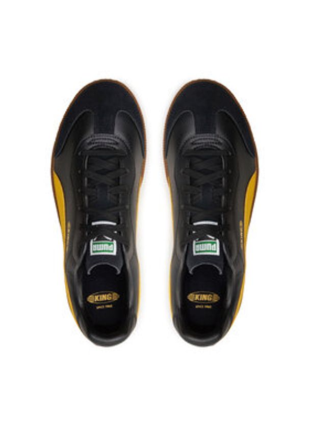 Puma Buty do piłki nożnej King 21 IT 106696 Czarny. Kolor: czarny. Materiał: skóra
