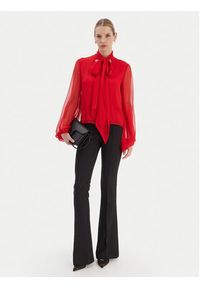 BARDOT - Bardot Bluzka Solace 59704TB2 Czerwony Relaxed Fit. Kolor: czerwony. Materiał: syntetyk #5