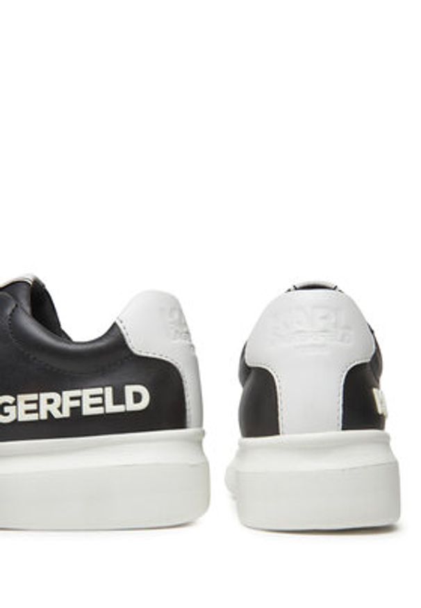 Karl Lagerfeld Kids Sneakersy Z30381 S Czarny. Kolor: czarny. Materiał: skóra