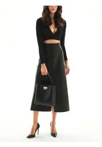 Kazar - Czarna torebka damska. Kolor: czarny. Wzór: gładki. Materiał: skórzane. Styl: elegancki #3