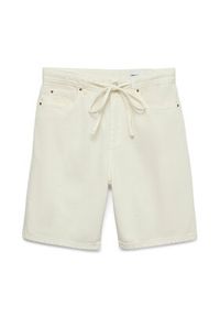 Vero Moda Szorty jeansowe Villa 10326196 Beżowy Regular Fit. Kolor: beżowy. Materiał: bawełna #2