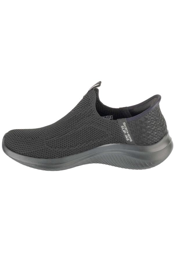 skechers - Buty sportowe Sneakersy damskie, Slip-Ins: Ultra Flex 3.0 - Easy Win. Kolor: czarny. Sport: turystyka piesza