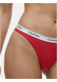 Calvin Klein Underwear Stringi 000QD5043E Różowy. Kolor: różowy. Materiał: bawełna #2