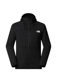The North Face - Bluza dresowa sportowa męska M Meteora FZ Fleece Jackets. Kolor: czarny. Materiał: poliester