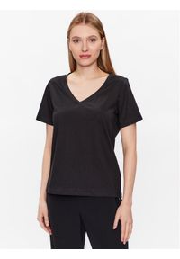 Calvin Klein T-Shirt K20K205338 Czarny Regular Fit. Kolor: czarny. Materiał: bawełna #1