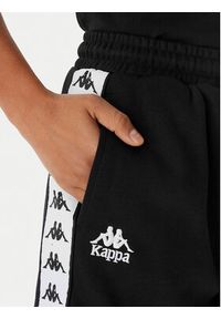 Kappa Szorty sportowe Banda Ivissa 361R6NW Czarny Regular Fit. Kolor: czarny. Materiał: bawełna #5