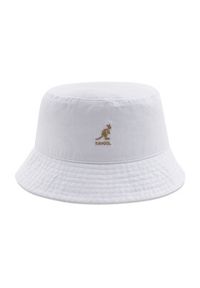 Kangol Kapelusz Bucket Washed K4224HT Biały. Kolor: biały. Materiał: materiał