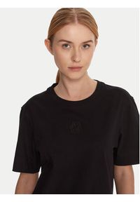 BOSS T-Shirt Elpha 50551443 Czarny Regular Fit. Kolor: czarny. Materiał: bawełna #4