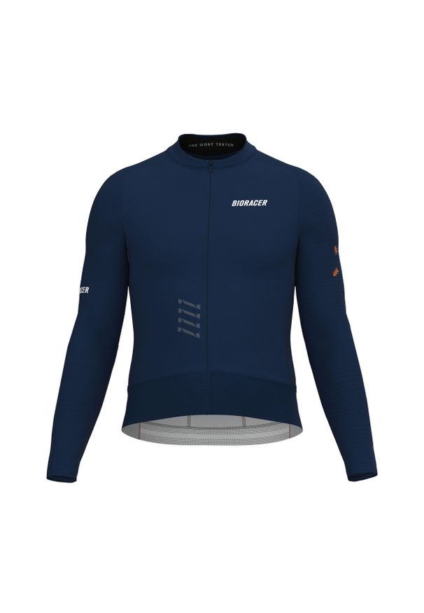 BIORACER - Dżersej z długim rękawem Bioracer Epic. Kolor: niebieski. Materiał: jersey. Długość rękawa: długi rękaw. Długość: długie. Sport: kolarstwo