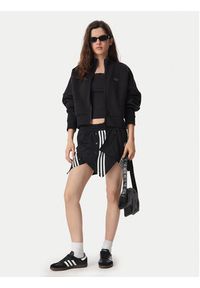 Adidas - adidas Bluza Spacer KR9149 Czarny Loose Fit. Okazja: na spacer. Kolor: czarny. Materiał: bawełna #2