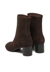 Gino Rossi Botki EO-HALA-VI887-03-8S Brązowy. Kolor: brązowy. Materiał: zamsz, skóra #5