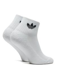 Adidas - adidas Zestaw 3 par wysokich skarpet unisex Mid Crew IJ5612 Kolorowy. Materiał: bawełna, materiał. Wzór: kolorowy #4