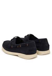 BOSS Półbuty Sienne 50563130 Granatowy. Kolor: niebieski. Materiał: skóra, zamsz #3