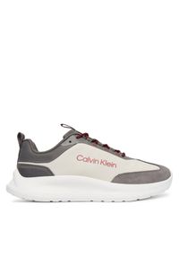 Calvin Klein Sneakersy Light Eva Runner HM0HM02241 Szary. Kolor: szary. Materiał: materiał #1