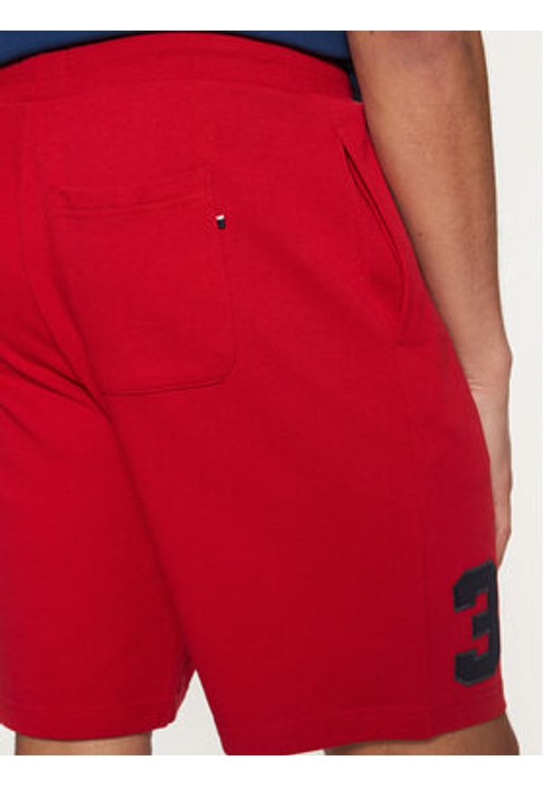 U.S. Polo Assn. Szorty sportowe MUP3355 Czerwony Regular Fit. Kolor: czerwony. Materiał: bawełna. Styl: sportowy