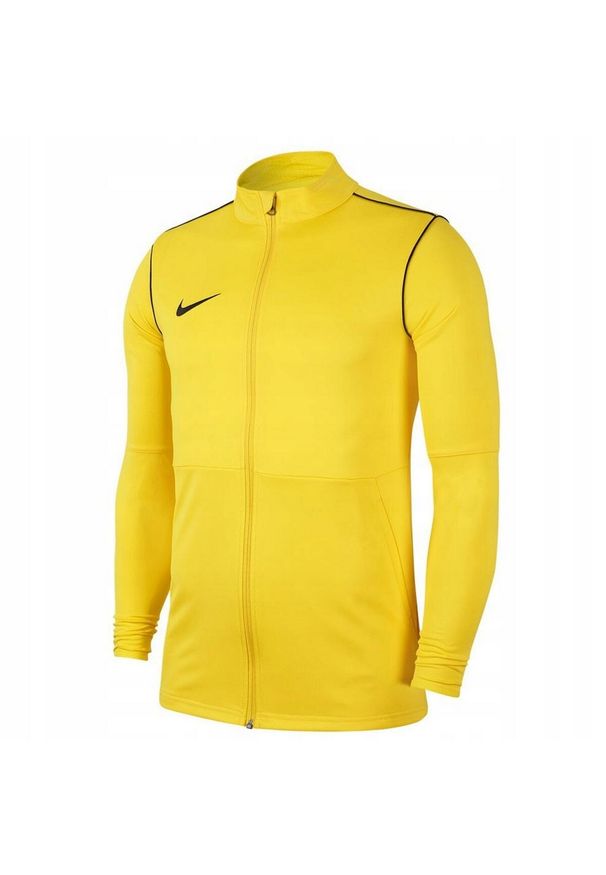 Nike - Męska Kurtka Dresowa Park 20 DriFIT. Kolor: żółty. Materiał: dresówka