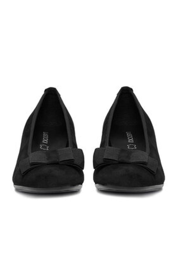 Lasocki Czółenka CEO-WPS-LILLY-04 Czarny. Kolor: czarny. Materiał: zamsz, skóra