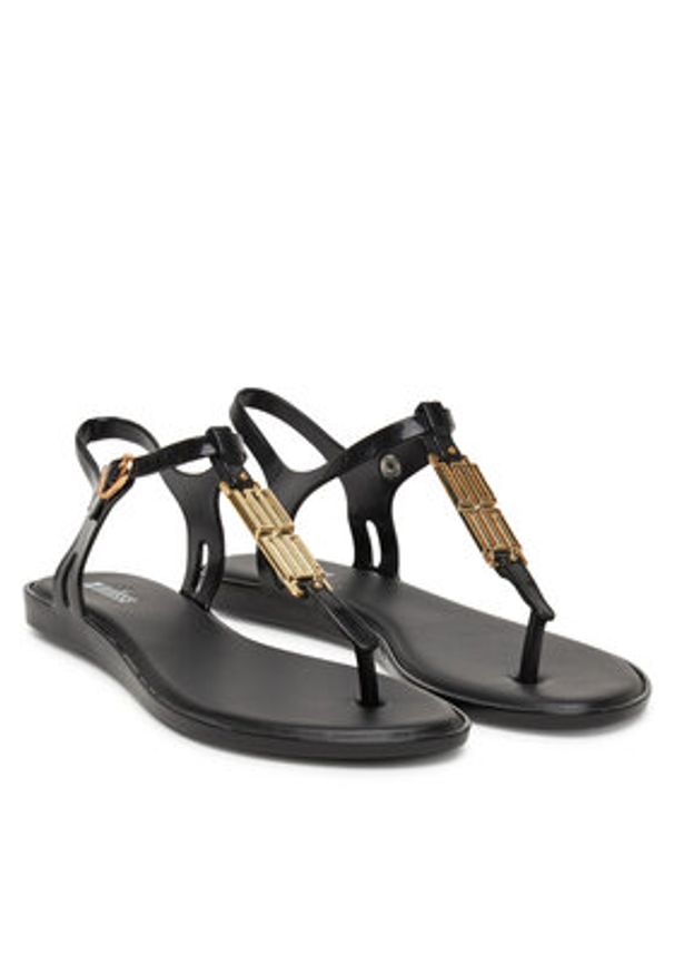 melissa - Melissa Sandały Solar M Chic Ad. 35907 Czarny. Kolor: czarny