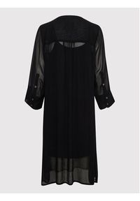 Part Two Sukienka koszulowa Oliva 30306964 Czarny Regular Fit. Kolor: czarny. Materiał: wiskoza. Typ sukienki: koszulowe #4