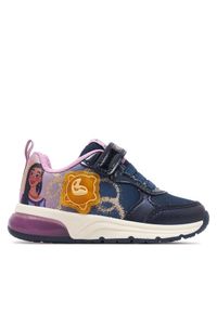 Geox Sneakersy J Spaceclub Girl J458VA 0ANAJ CF48Q M Granatowy. Kolor: niebieski. Materiał: materiał, mesh