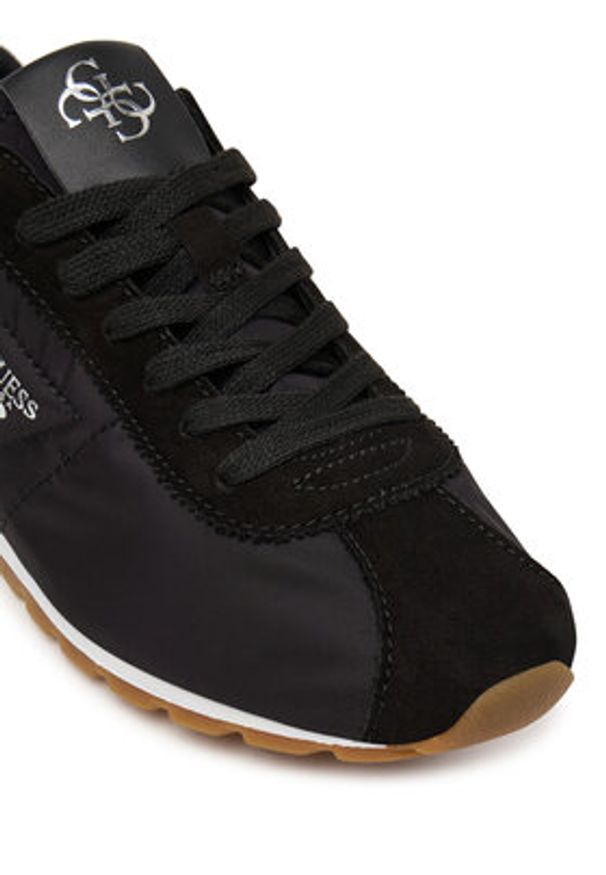 Guess Sneakersy FLPTIA FAB12 Czarny. Kolor: czarny. Materiał: materiał