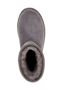 EMU Australia - Emu Australia botki Stinger Mini. Nosek buta: okrągły. Zapięcie: klamry. Kolor: szary. Materiał: wełna #3