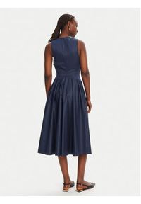 Elisabetta Franchi Sukienka koktajlowa AB-T52-52E2-V440 Granatowy Regular Fit. Kolor: niebieski. Materiał: bawełna. Styl: wizytowy #5