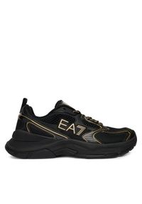 EA7 Emporio Armani Sneakersy X8X249 XK446 MZ177 Czarny. Kolor: czarny. Materiał: skóra #1