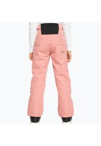 Roxy - Spodnie snowboardowe dziecięce ROXY Diversion Girl. Kolor: różowy. Sezon: zima. Sport: snowboard