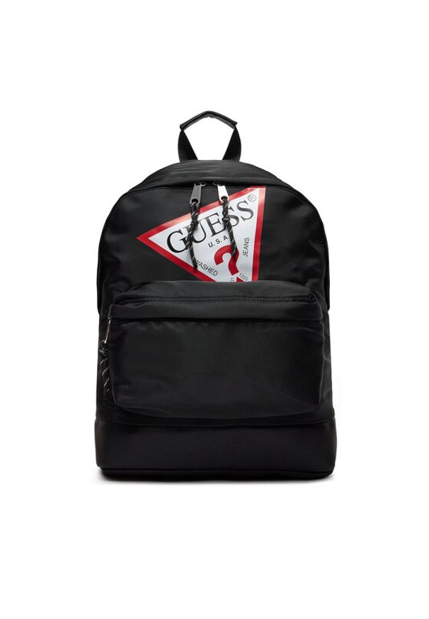 Guess Plecak H4YZ15 WFMR0 Czarny. Kolor: czarny. Materiał: materiał