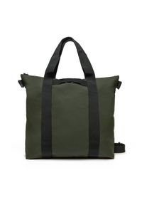 Rains Torba Tote Bag W3 14150 Zielony. Kolor: zielony