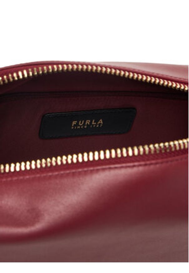 Furla Torebka WB01866-BX2045-0053S-1-007-20-CN Bordowy. Kolor: czerwony. Materiał: skórzane