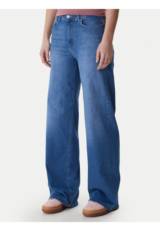 only - ONLY Jeansy Madison 15363267 Niebieski Wide Leg. Kolor: niebieski