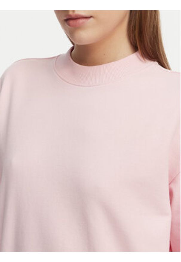 Karl Lagerfeld Jeans Bluza B2W20039 Różowy jasny Regular Fit. Kolor: różowy. Materiał: bawełna