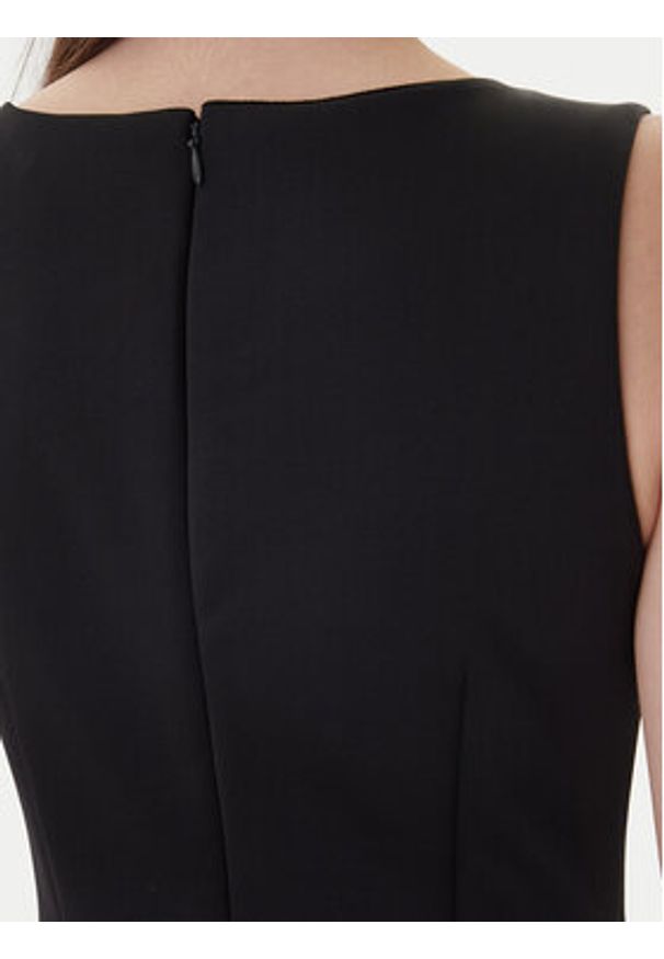 Guess Sukienka koktajlowa W3YK26 K9UN2 Czarny Slim Fit. Kolor: czarny. Materiał: syntetyk. Styl: wizytowy