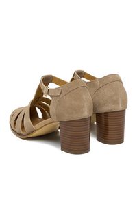 Lasocki Sandały CEO-25F531-3 Beżowy. Kolor: beżowy. Materiał: skóra, zamsz #9